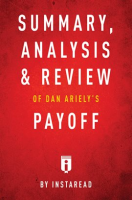 Summary__Analysis___Review_of_Dan_Ariely_s_Payoff