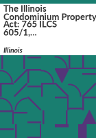 The_Illinois_condominium_property_act