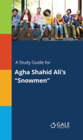 A_Study_Guide_For_Agha_Shahid_Ali_s__Snowmen_