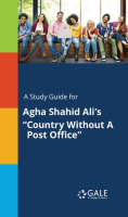 A_Study_Guide_For_Agha_Shahid_Ali_s__Country_Without_A_Post_Office_